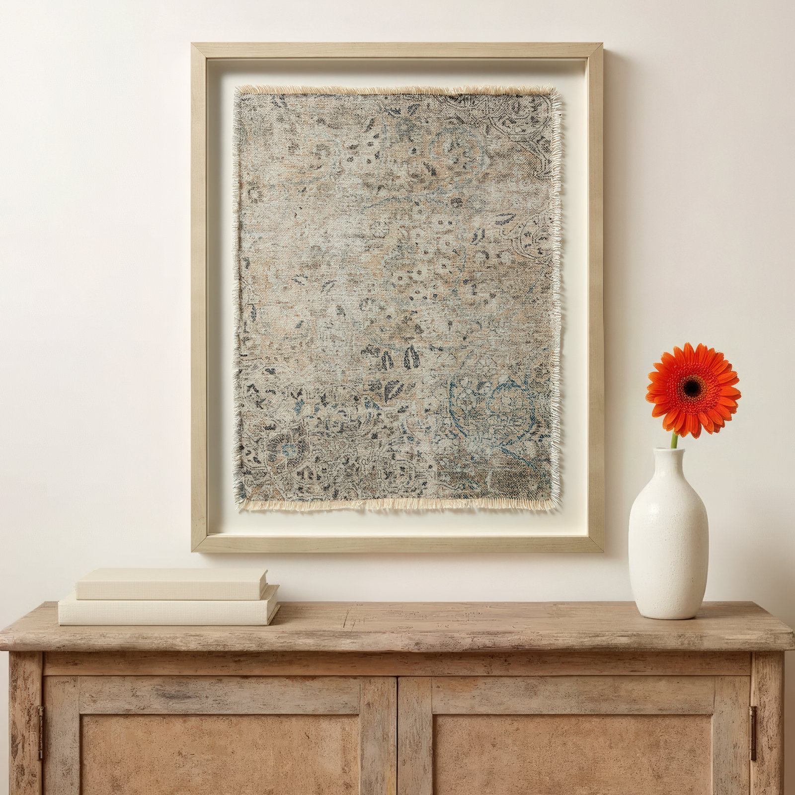 Hartford Hand-Detailed Fabric Print