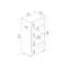 Baneen 8 Pair Shoe Storage Cabinet