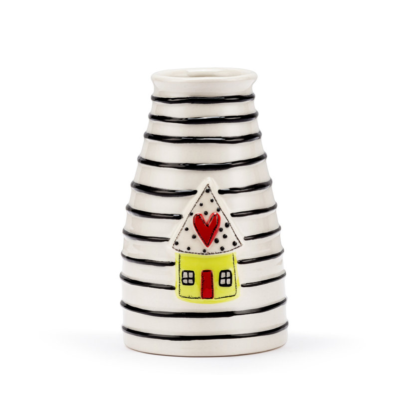 Zayde Stoneware Table Vase