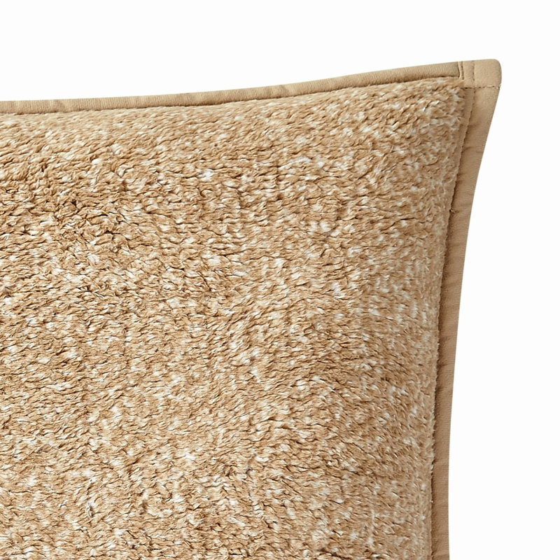 Brooklyn Loom Sherpa Decorative Pillows, Natural
