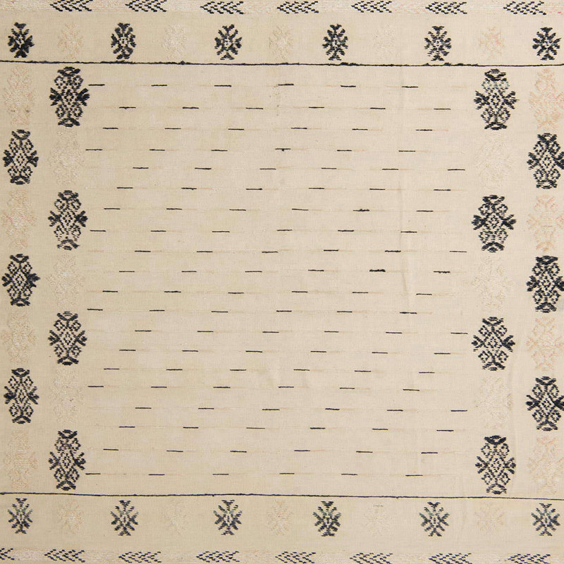 Abstract Indoor Rug, Square 5'