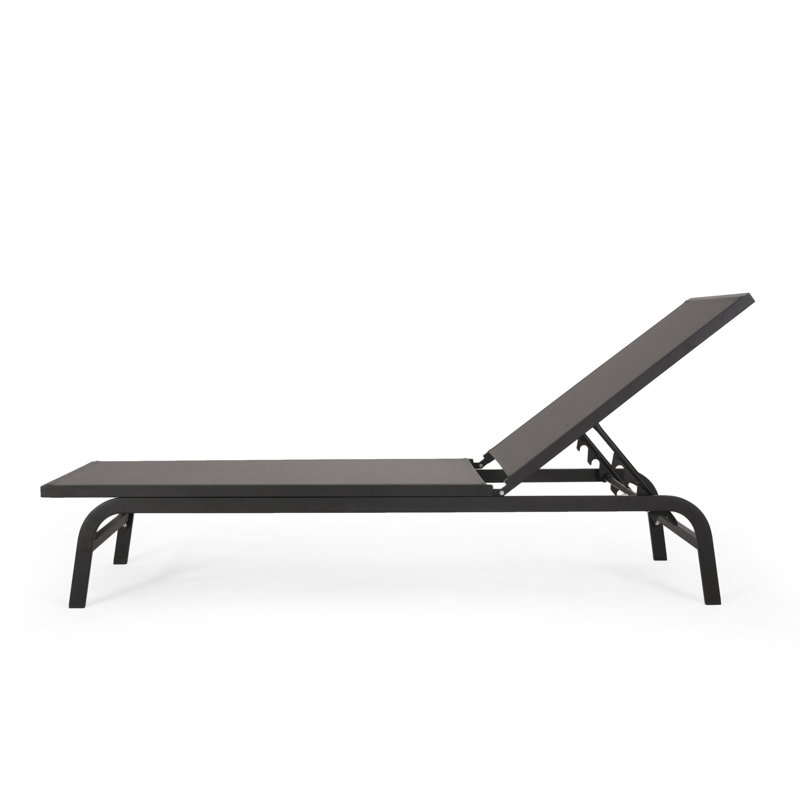 Finn Chaise Lounge, 2, Dark Gray