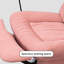 Fauteuil inclinable moderne simple, fonctionnel et rose