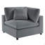 Canapé modulaire 2 pièces - Gris anthracite-1254099216