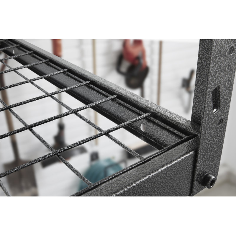 Overhead GearLoft™ Storage Rack 4' X 8', Hammered Granite