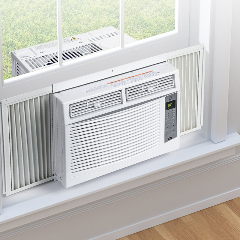 Climatiseur de fenêtre 6 000 BTU avec chauffage et télécommande