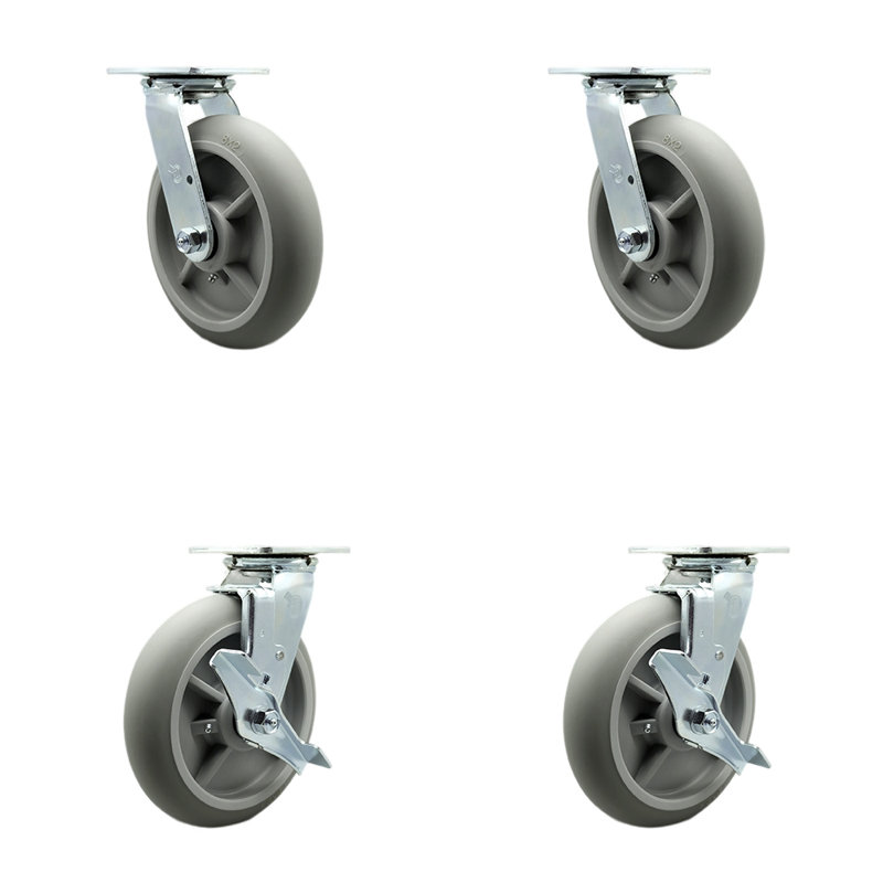 Thermoplastic Rubber Caster