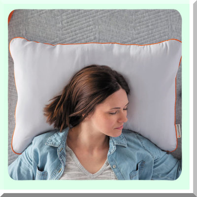 FoamCloud Memory Pillow - Cluster Support for Neck & Head, Cooling Gel Infused, Hypoallergenic, Washable Cover, Orthopedic Design, Breathable Foam