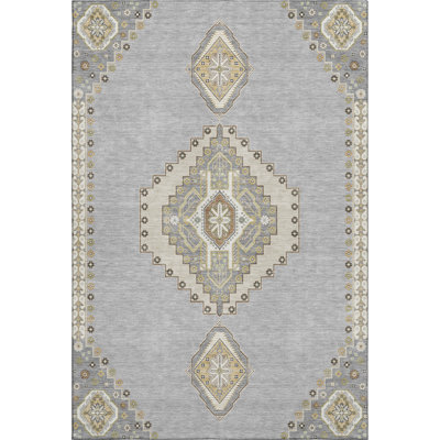 Premium Machine Washable Colmenero AMF1014 Oriental Rug