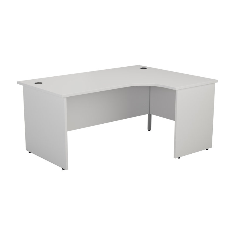 Buariki Corner Desk Shell, Beech, Right
