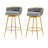 Swivel Counter Height Bar Stools Set Of 2 (No Including  Table)-1886945145