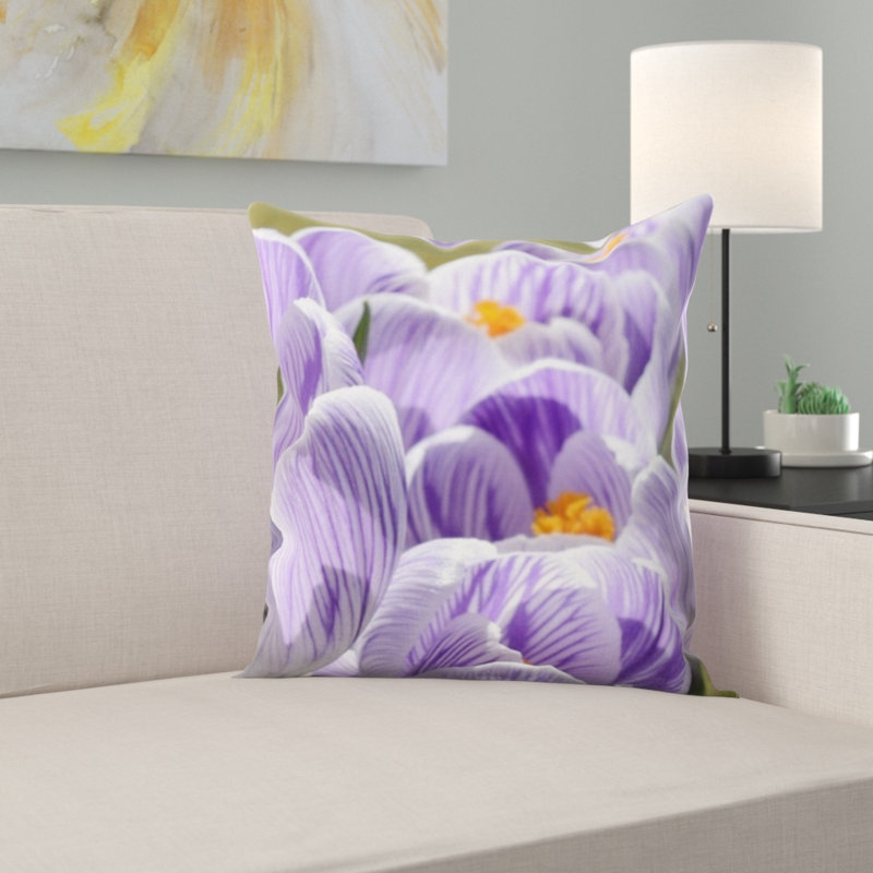 Microsuede Throw Pillow