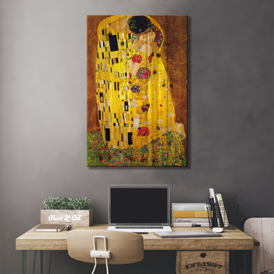 " The Kiss " by Gustav Klimt