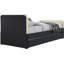 Lit gigogne / rangement en velours Ivy-1958873254