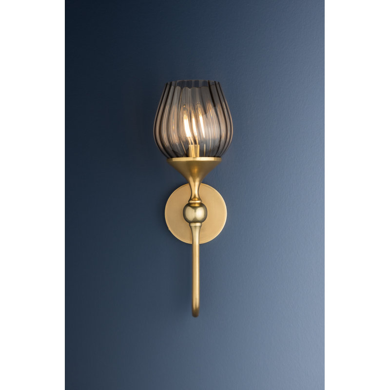 Chatton Wall Sconce in Aged Brass