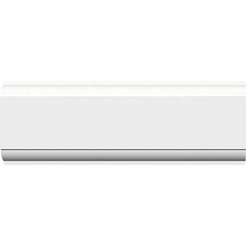White PVC Moisture Resistant Door & Window Casing Moulding