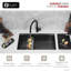 Robinet de cuisine élégant à poignée simple avec osmose réversible Modena-108999621