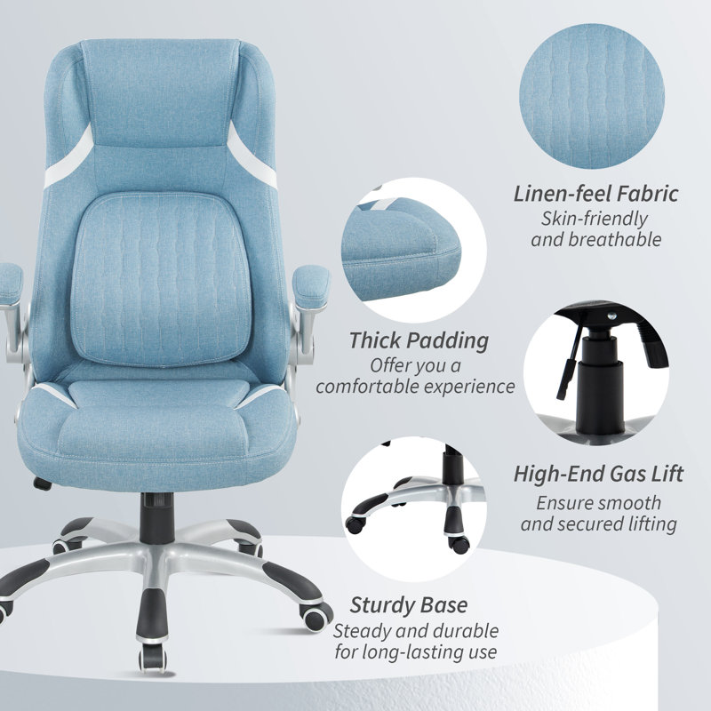 Office Chair, Blue