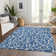Tapis géométrique Guada AMF1024 lavable à la machine de qualité supérieure
