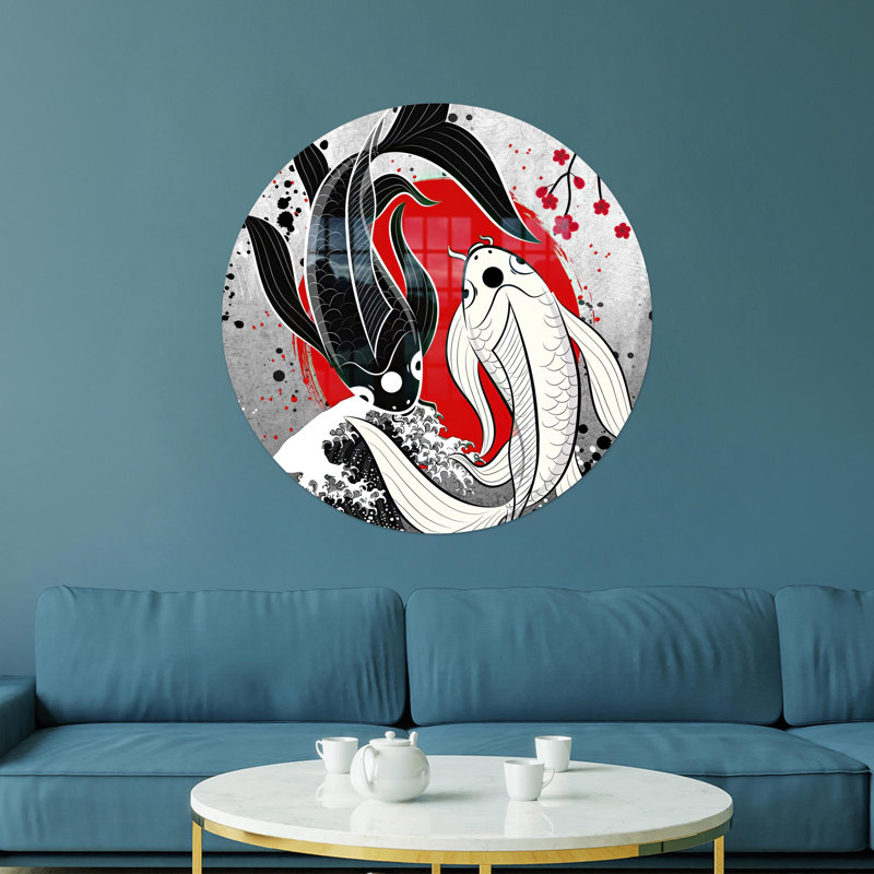 Art bohème d'inspiration bohème japonaise en verre pour les amateurs d'anime, cadeau de pendaison de crémaillère parfait