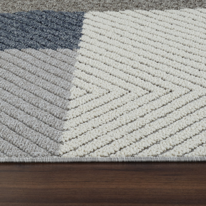 Latacha Area Rug with Non-Slip Backing, Runner 2'3" x 8'