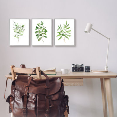 «Kitchen Herb Bunches Botanicals» par Sally Swatland - ensemble de 3 impressions