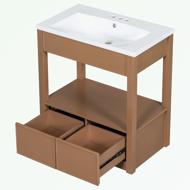 Berdyne 30 " W Freestanding Standard Free Standing 1 Single With Top