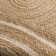 Kayleigh Hand-Braided Jute Area Rug, Brown/Cream