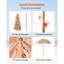 Parasol de plage et terrasse en chaume de 1,80 m