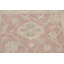 Tapis de zone en laine rose/beige 2 pi 8 po x 5 pi 2 po one-of-kind à la main noué la oushak Sipos