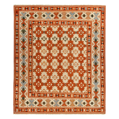 One-of-a-Kind 9’9” X 11’6” Hand Knotted Area Rug
