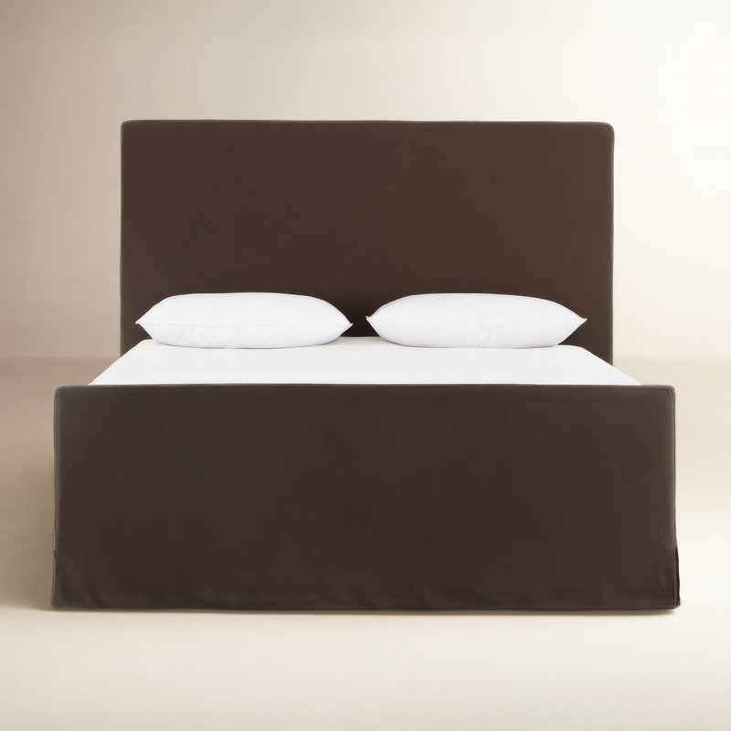 Daphne Upholstered Bed, King, Brussels Coffee