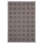 Tapis d'intérieur / extérieur brun à motif géométrique Berry-1582318628
