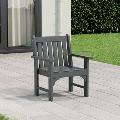 Chaise avec accoudoirs en PEHD Laguna Garden