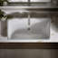 Iron Plains Metal Rectangle Dual Mount Bathroom Sink with Overflow-1271659791