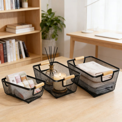 Paniers de rangement Farmhouse