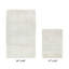 Ensemble de tapis pour salle de bain 2 pièces 100% coton 2155 g / m² Makaylynn, certifié OEKO-TEX®, envers en latex antidérapant, touffeté moelleux, super absorbant, lavables en machine, ivoire-97762384-122439396
