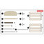 Lit simple avec tête de lit capitonnée réglable, lit plateforme, sommier à ressorts, aucun sommier requis-1819051357-1819051358