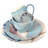 Beyond the Shore 16pc Dinnerware Set Service for 4