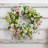 Faux Dogwood Plastic 20'' Wreath