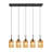 5-Light Kitchen Island Pendant Light