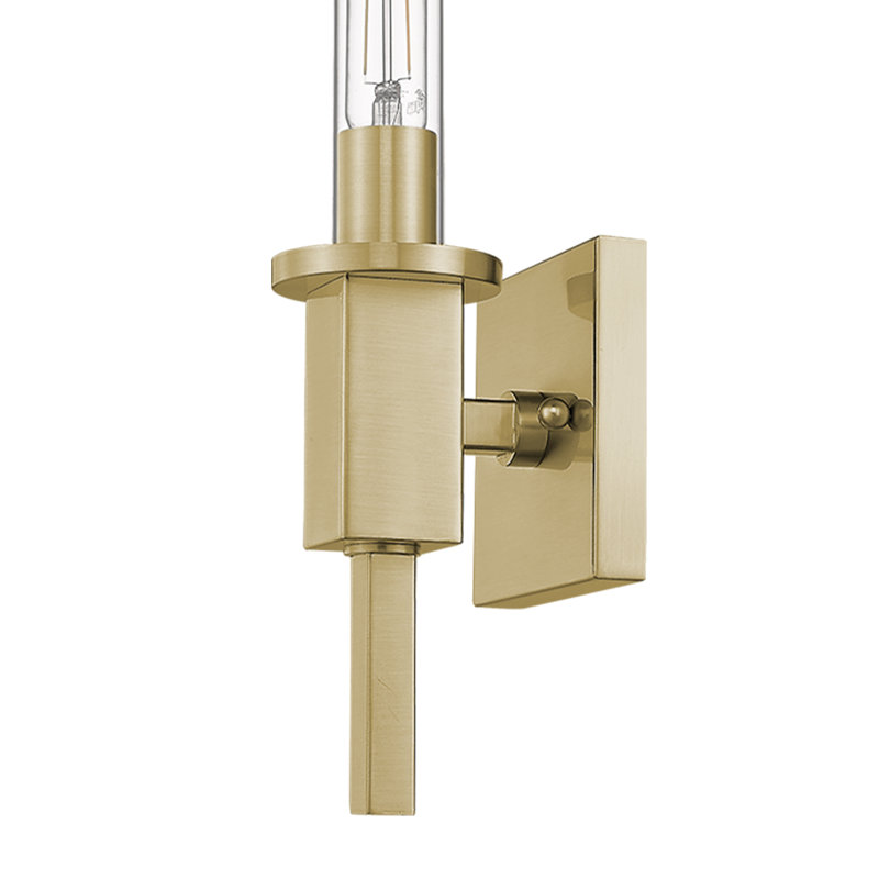 Gulshana Armed Sconce, Champagne Gold