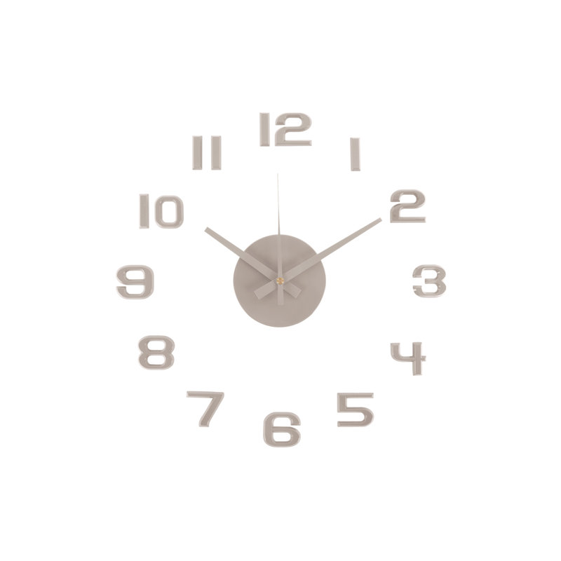 Wall Clock, Grey
