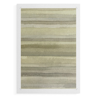 Lines in Neutral I -Canvas Print Only - NOT FRAMED
