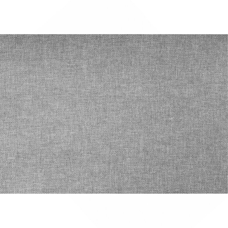 Lit, tête de lit seulement, lit double, chambre à coucher, revêtement, aspect lin gris, transitionnel, Gris