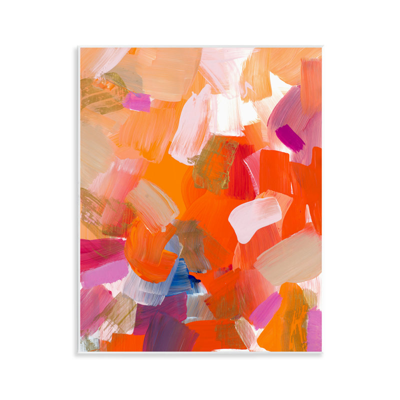 Plaque murale «Confetti Petals Abstraction», conception par Lanie Loreth