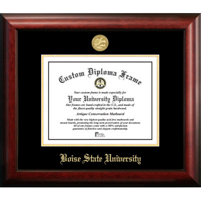 Boise State University Embossed Diploma Picture Frame in , 110.75 H x 16.25 W x 18.25 D