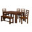 Trevion Extendable Solid Wood Leg Dining Table-382926112