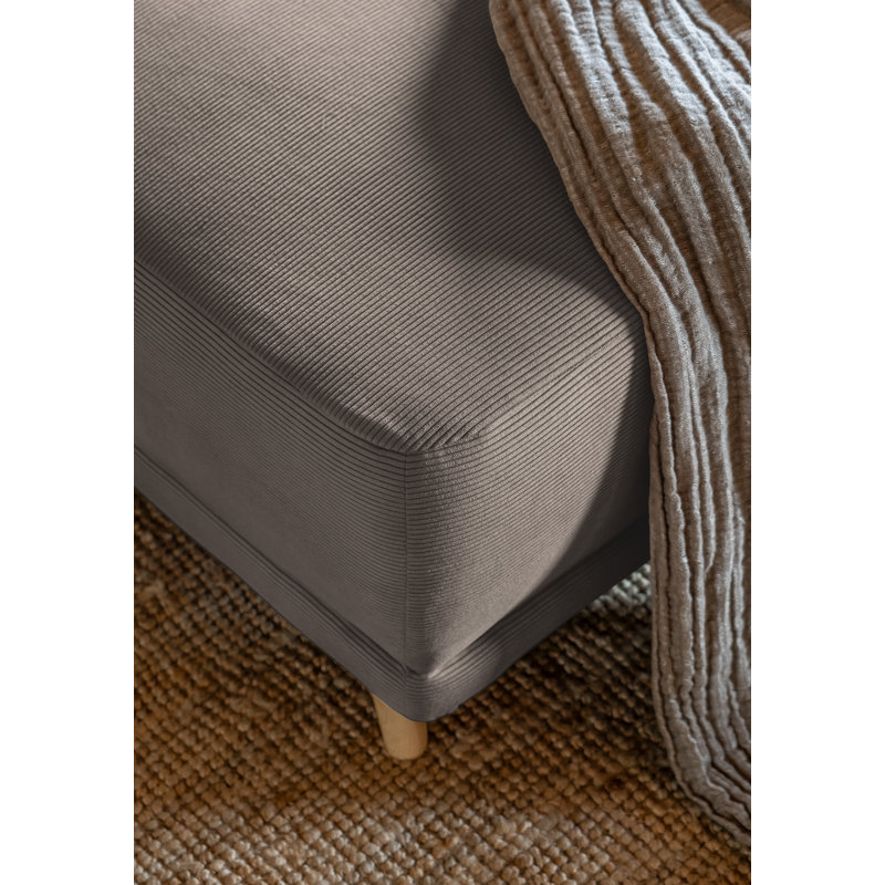 Lazy Lukka 8 Seater Sofa Bed, Right Hand Facing, Brown