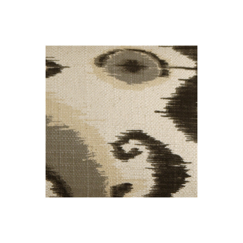 Bold Ikat Lumbar Pillow, Gray